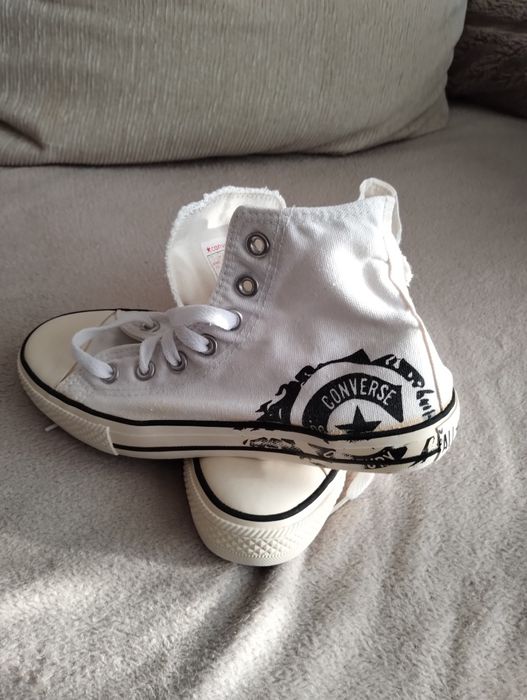 Trampki Converse białe