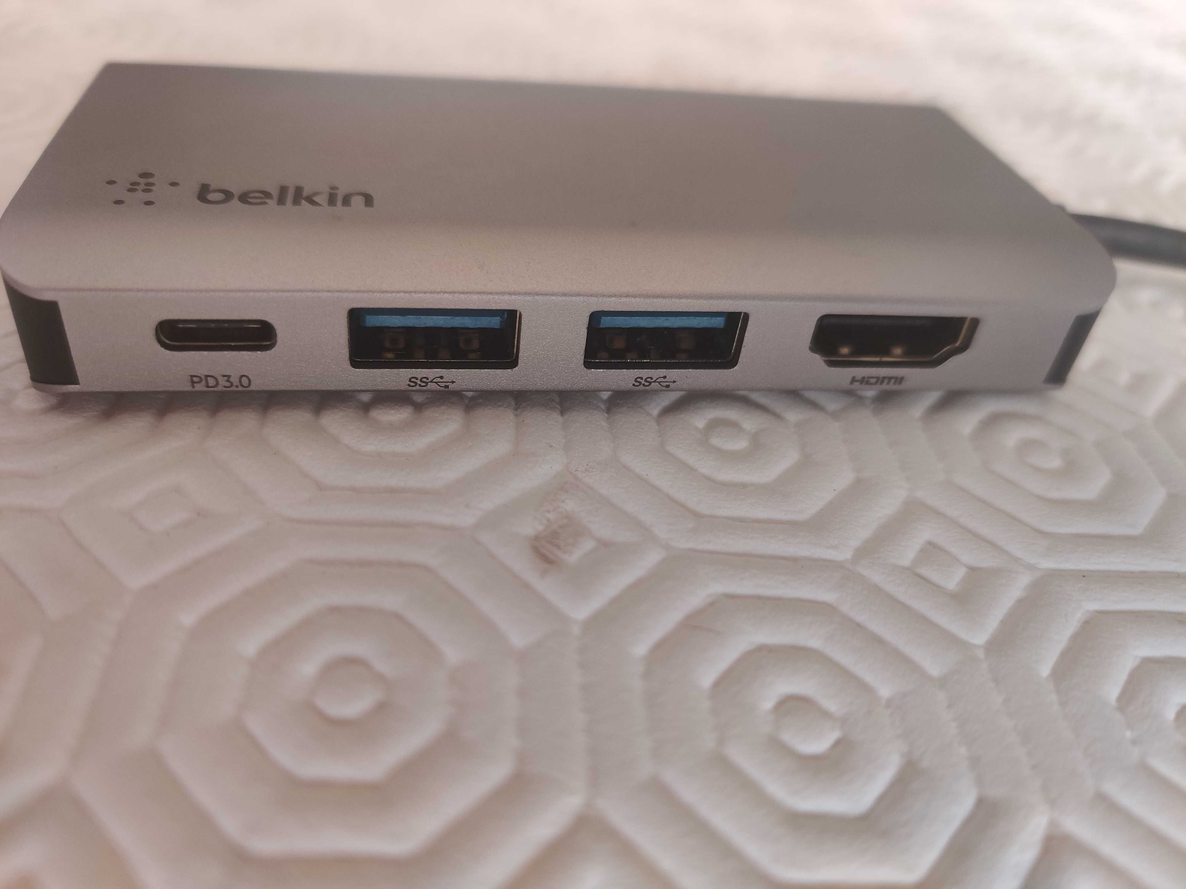 Belkin USB-C 4-IN-1 Multiport (Hub USB-C)