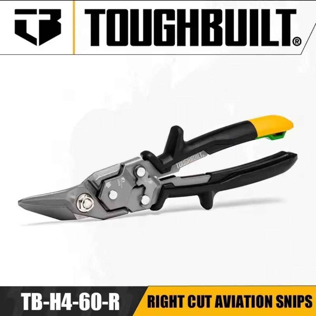 Ножиці по металу toughbuilt ножницы по металлу