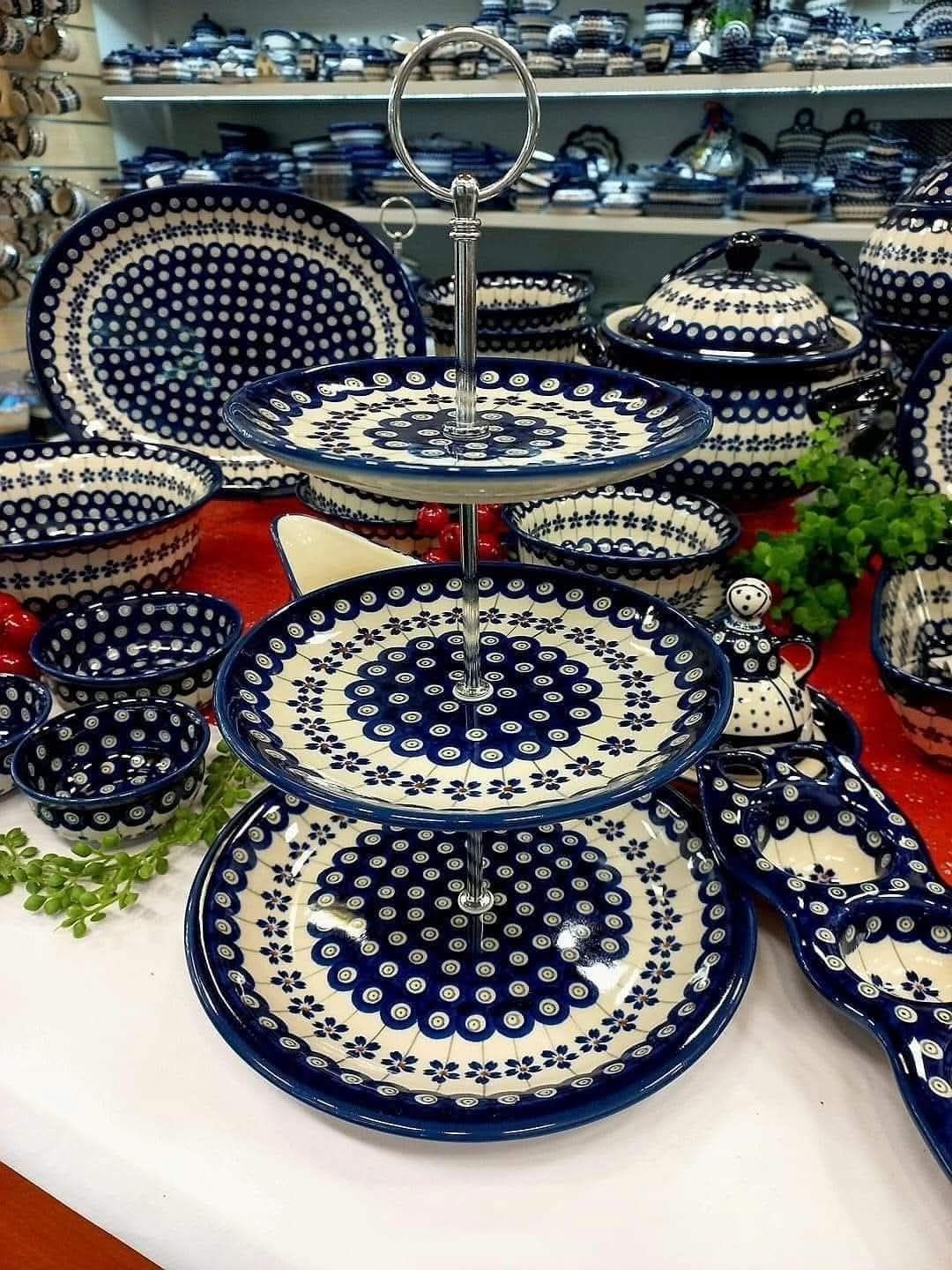 Patera Ceramika bolesławiec 166a