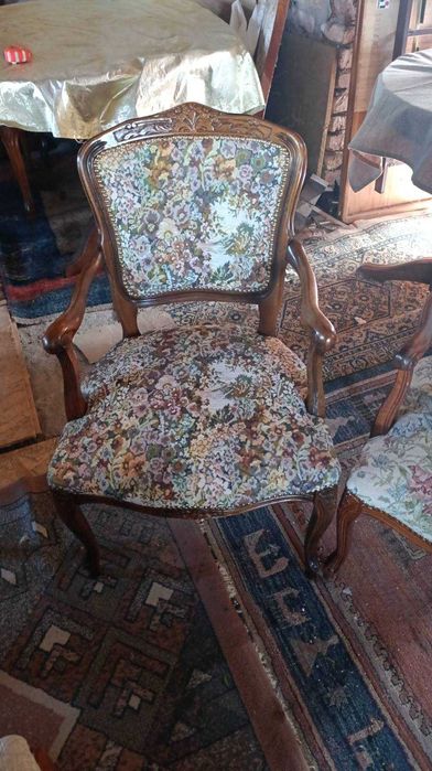 Барокко  кресло орех