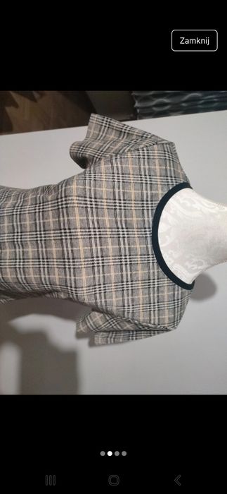 Sukienka w kratkę sinsay XL