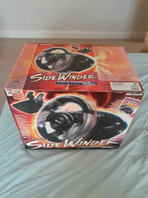 Microsoft Force Feedback Sidewinder Wheel - ESTADO NOVO