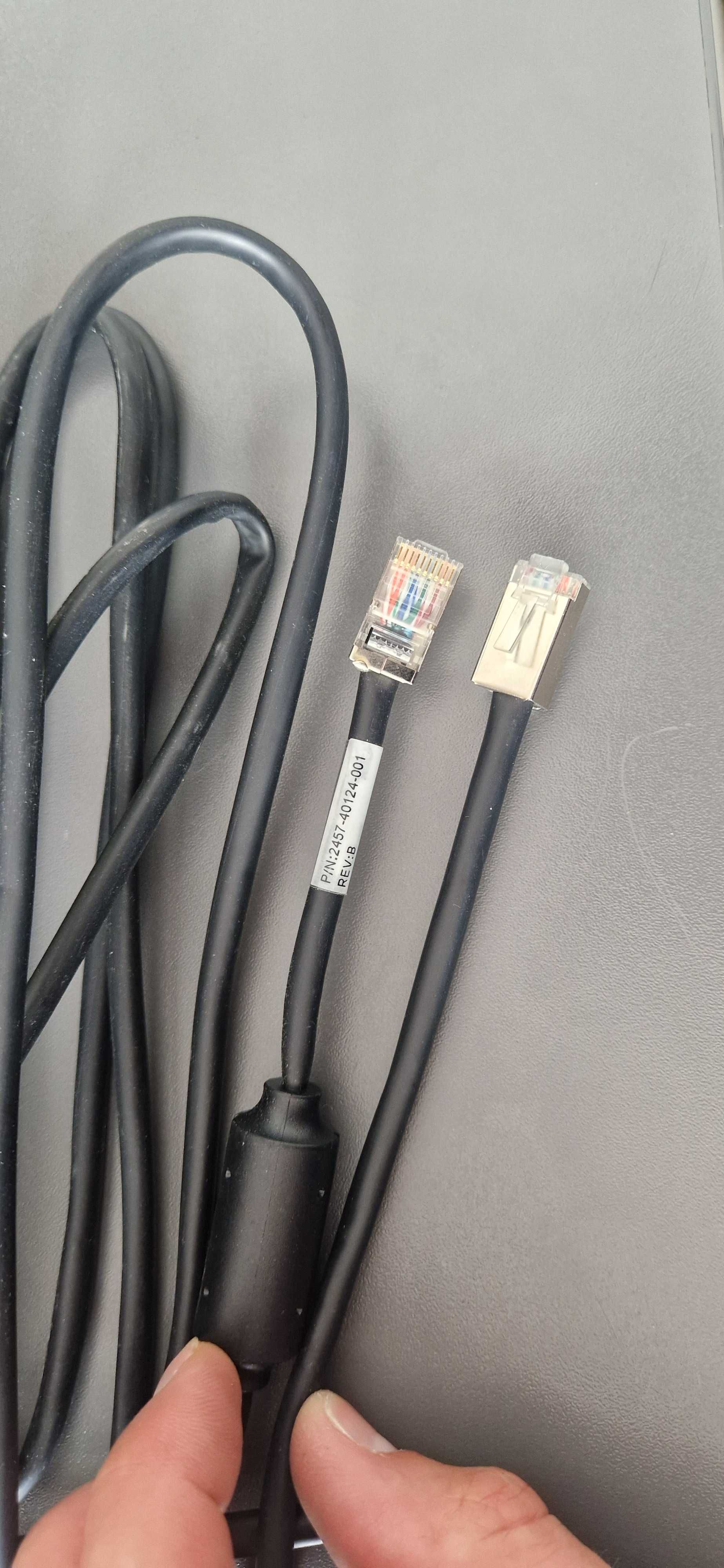 Patch Cord kabel połączeniowy RJ50 10 pin, ekranowany, dł. 7m - 3 szt.