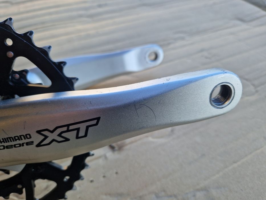 Korba mechanizm korbowy Shimano Deore XT FC-M760 44/32/22 ramiona 175m