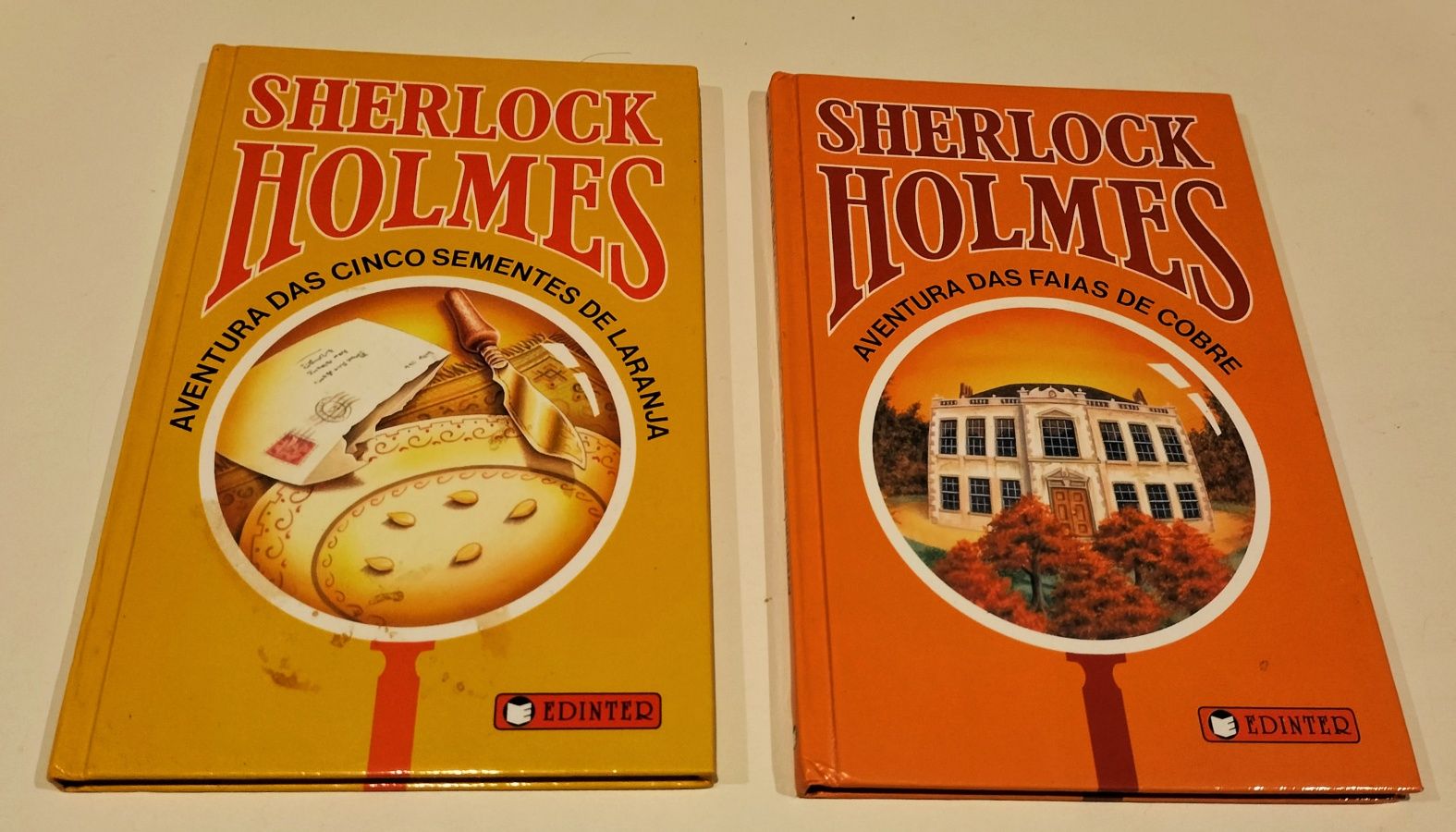 Livros da coleção "Sherlock Holmes", Edinter