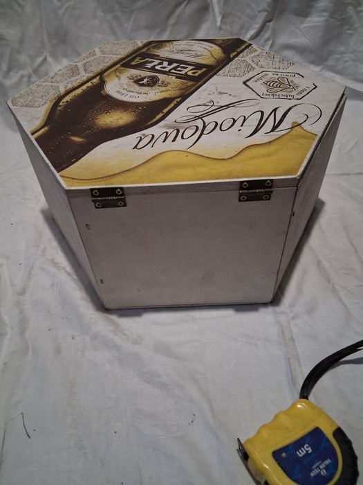 Pudelko drewniane duze