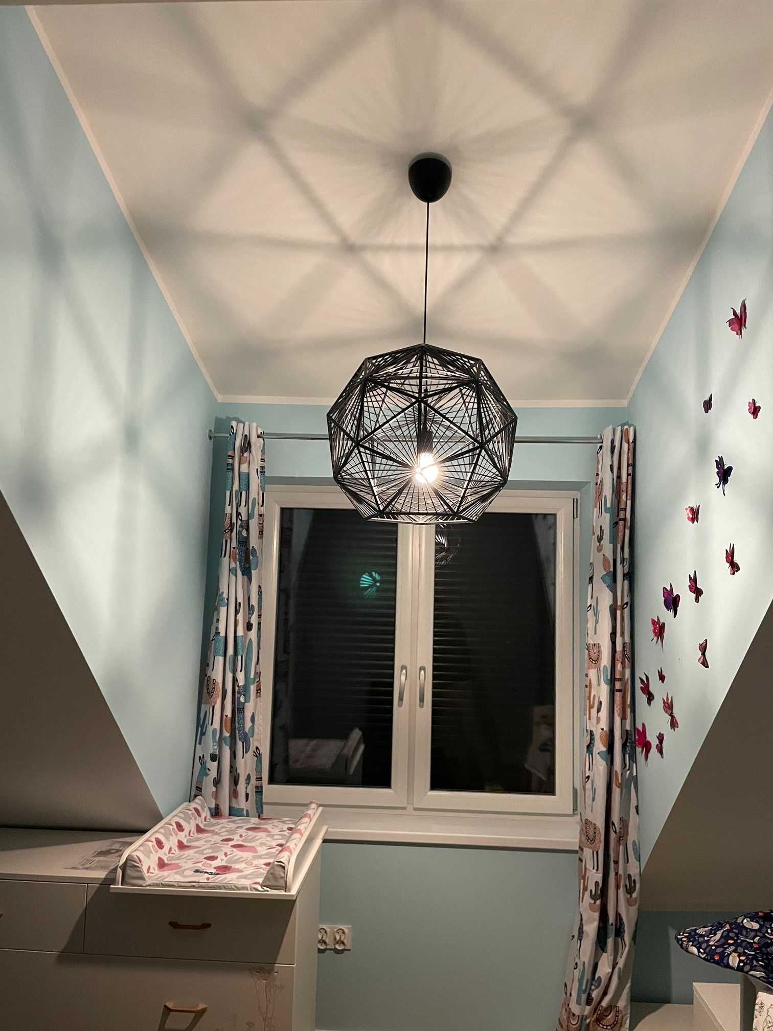 Lampa wisząca Philips Mohair, czarna
