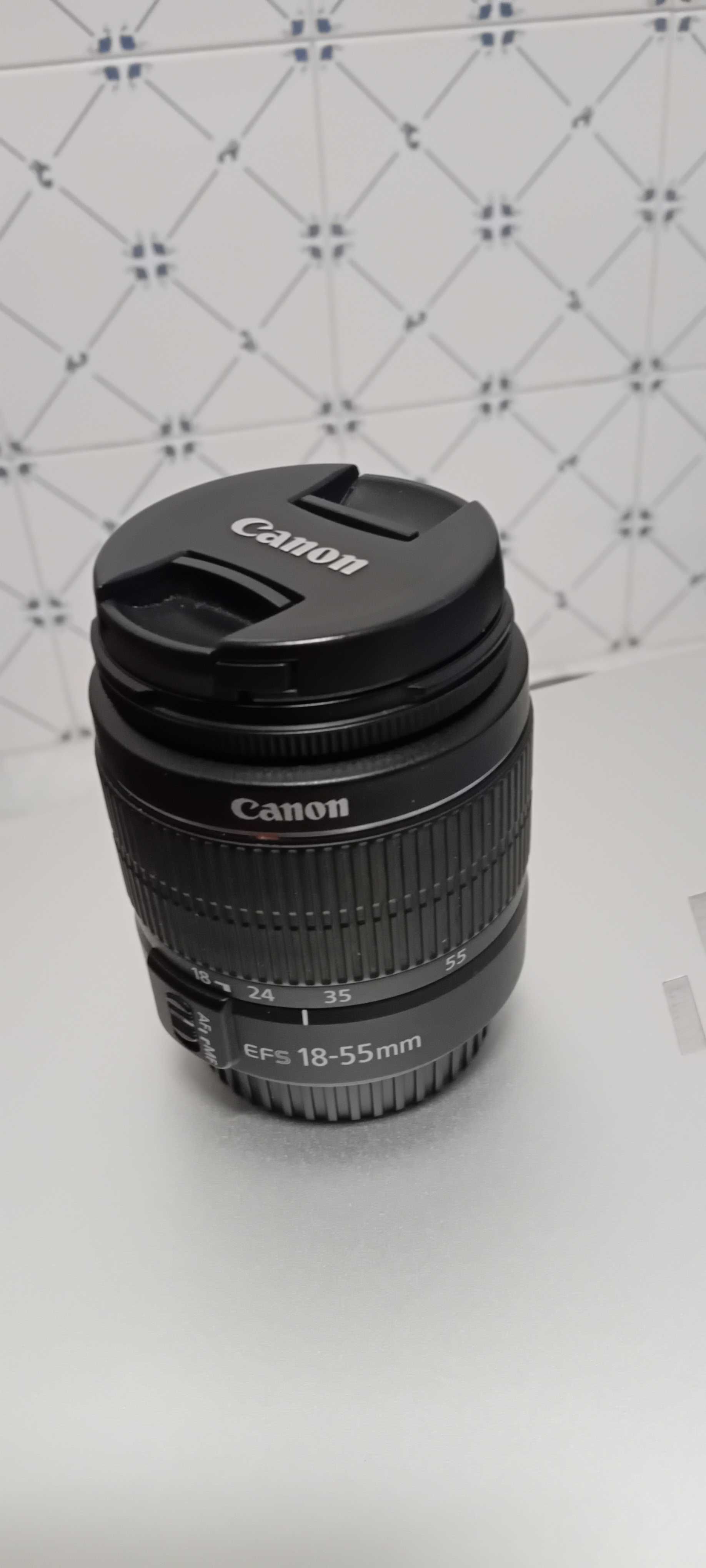 Objetiva Zoom CANON EF-S 18-55mm F3.5-5.6 III