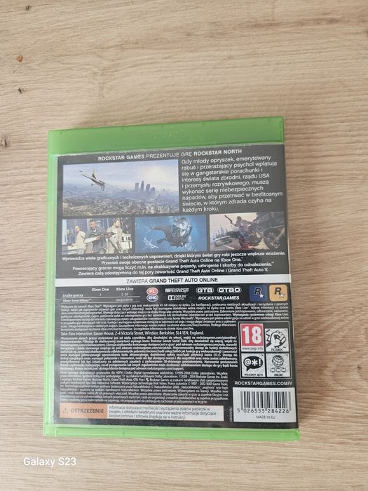 Grand theft auto 5 gta 5 jak nowa xbox