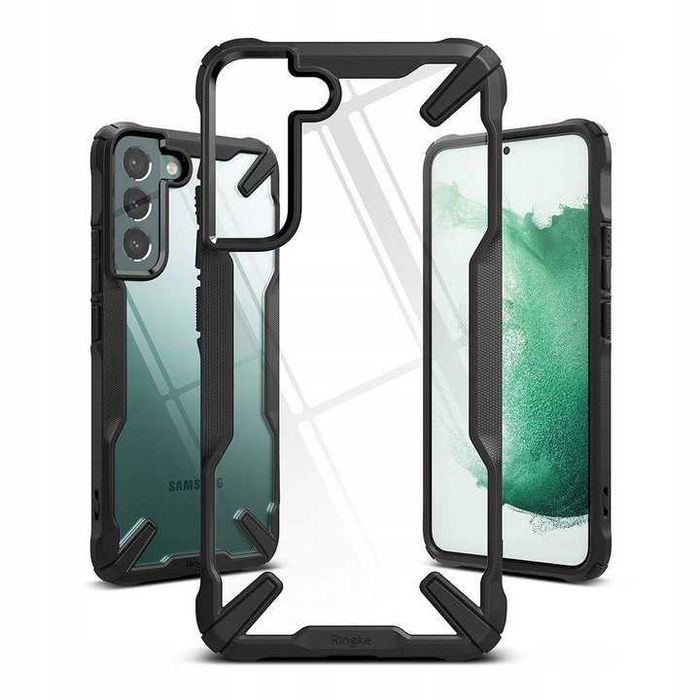 Etui SAMSUNG GALAXY S22+ PLUS Ringke Fusion-X czarne