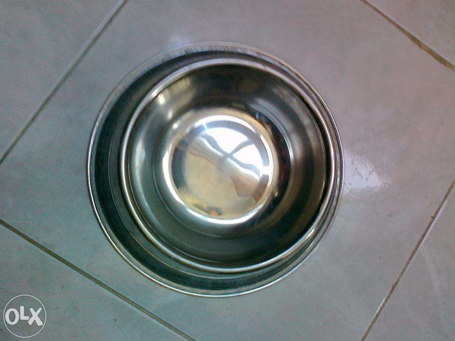 Comedouro em Inox Cão/ Gato 20cm