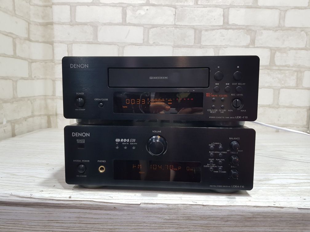 Стійка DENON UDRA/UDR-F10,підсилювач/касетна дека, б/у