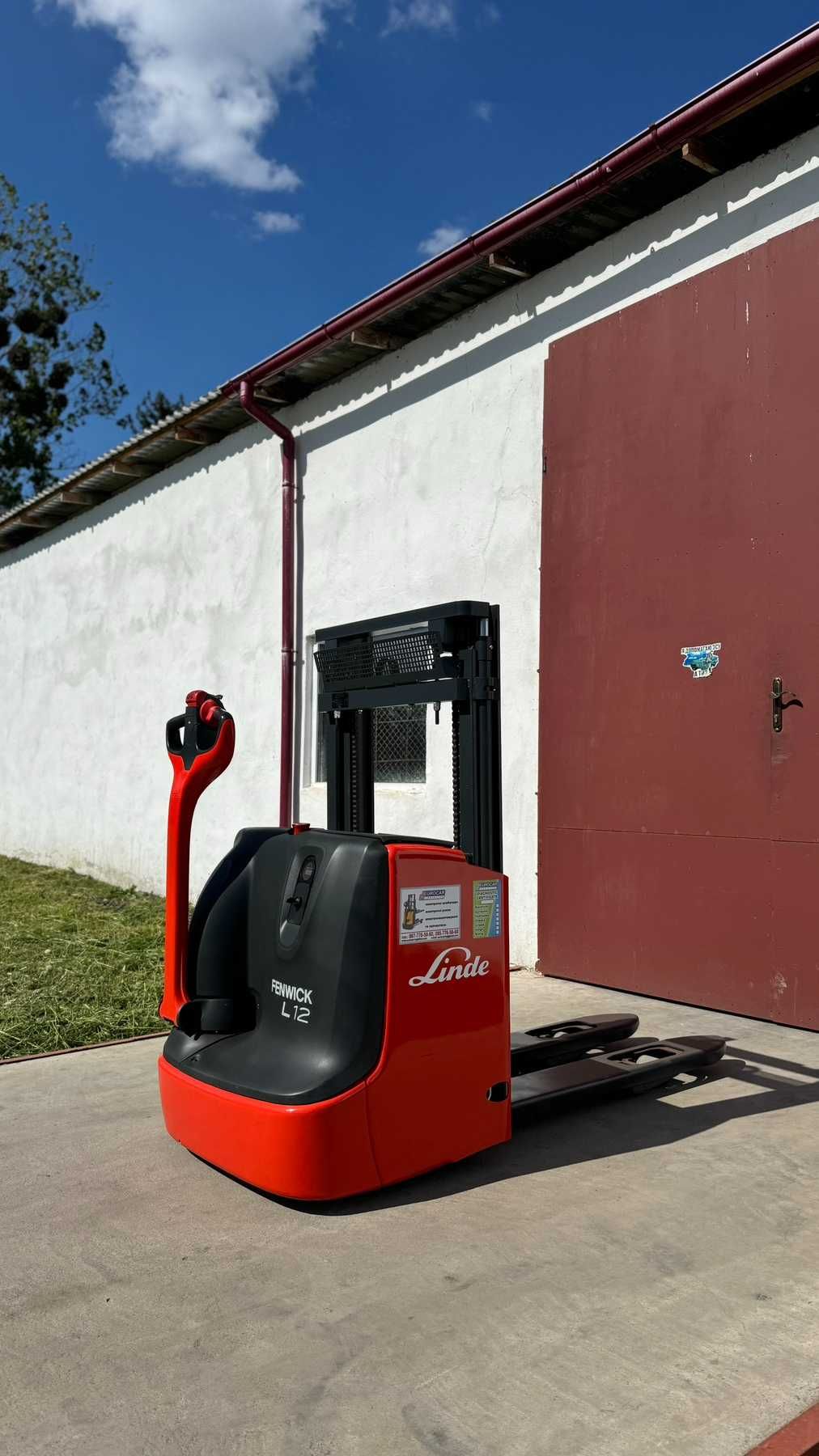 Штабелер електричний кара 1216* Linde L12І 1,2 т  2,02 м 2020р