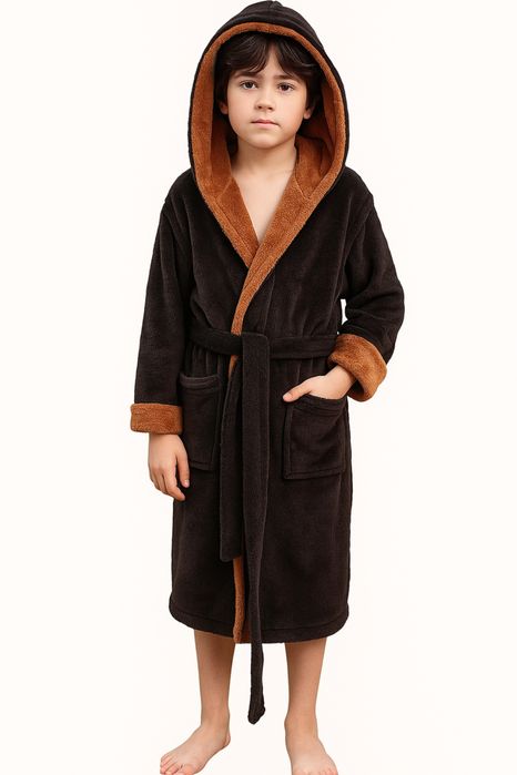 Махровий халат для хлопчика , теплий халат , детский махровый халат