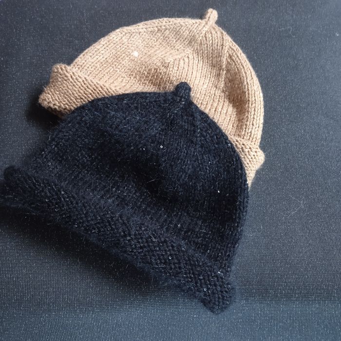 Новинка сезону! Шапочка біні ангори, або напіввовни з мікропаєтко