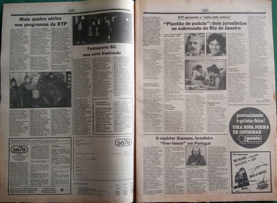 José Afonso	- - -		Se7e - nr. 194	- - - - -	Jornal