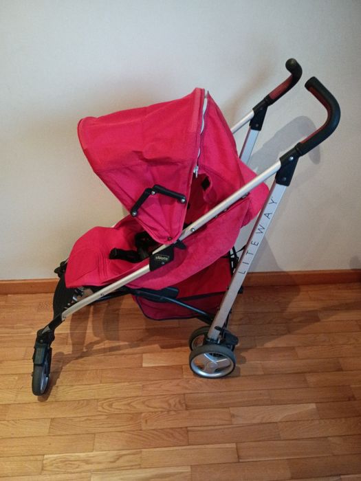 Carrinho de bebé Chicco lite way vermelho