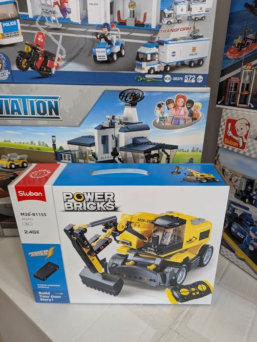 Конструктори дитячі sluban (lego, iblock)