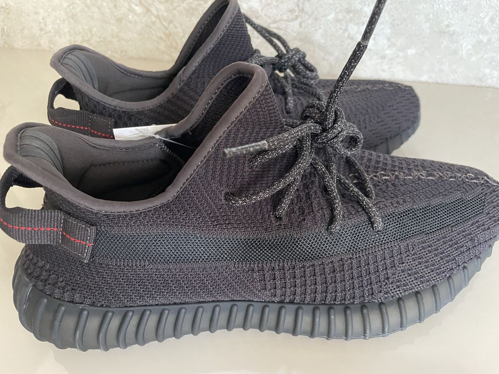 YEEZY Boost 350 Black Изи мужские