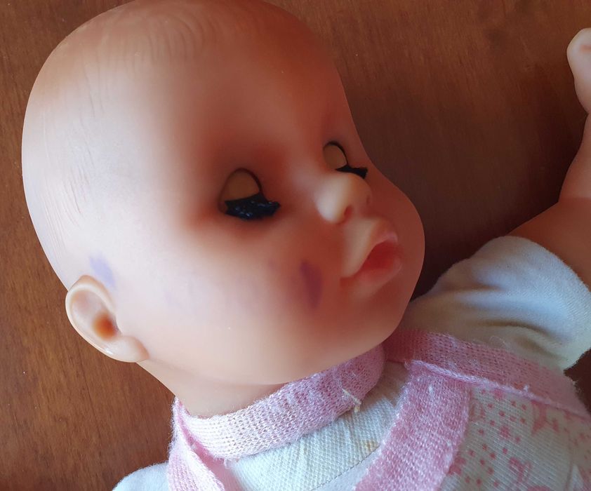 Lalka bobas z czasów PRL