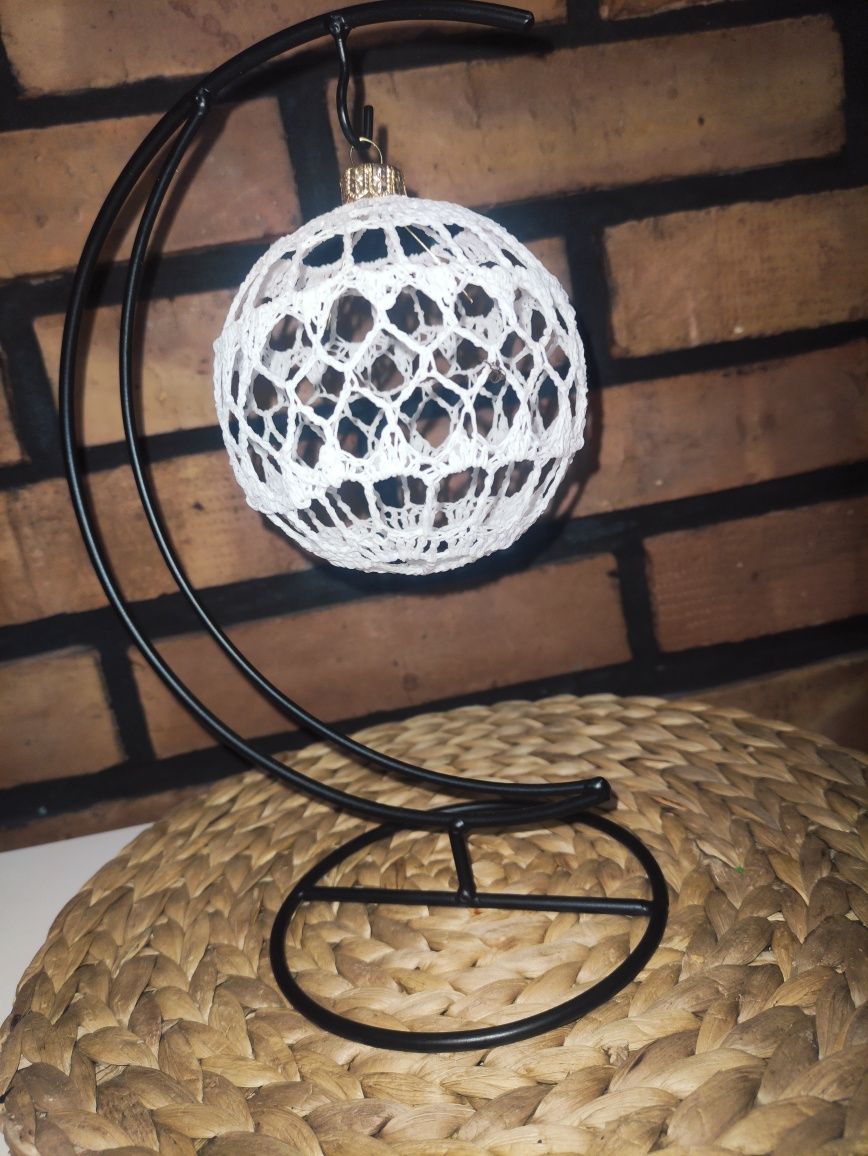 Bombki hand made kordonek boho