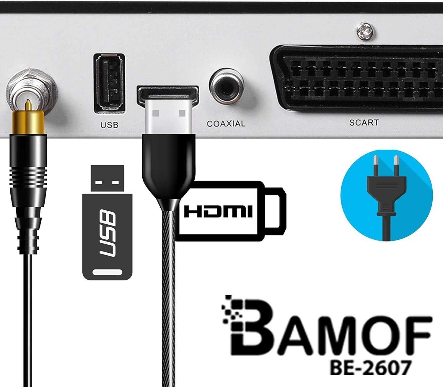 Dekoder satelitarny  BE 2607 BAMOF