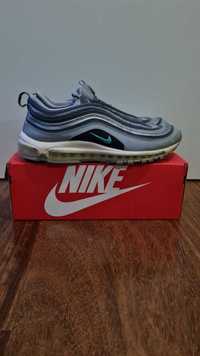 Nike Air Max 97 azuis e cinza