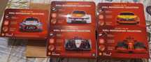 5 Carros NOVOS Shell 1:43