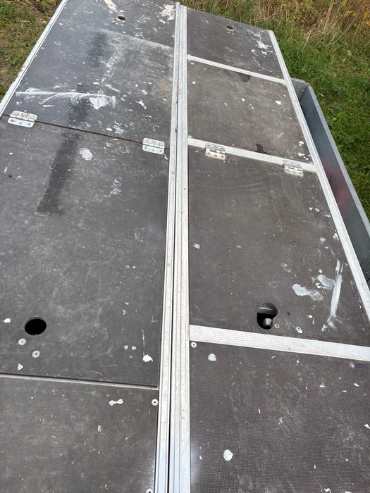 Rusztowanie aluminiowe długości 2,57m - 150m2