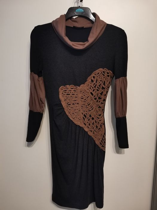 Sukienka damska Preis rozm 40, długi rękaw, wełna