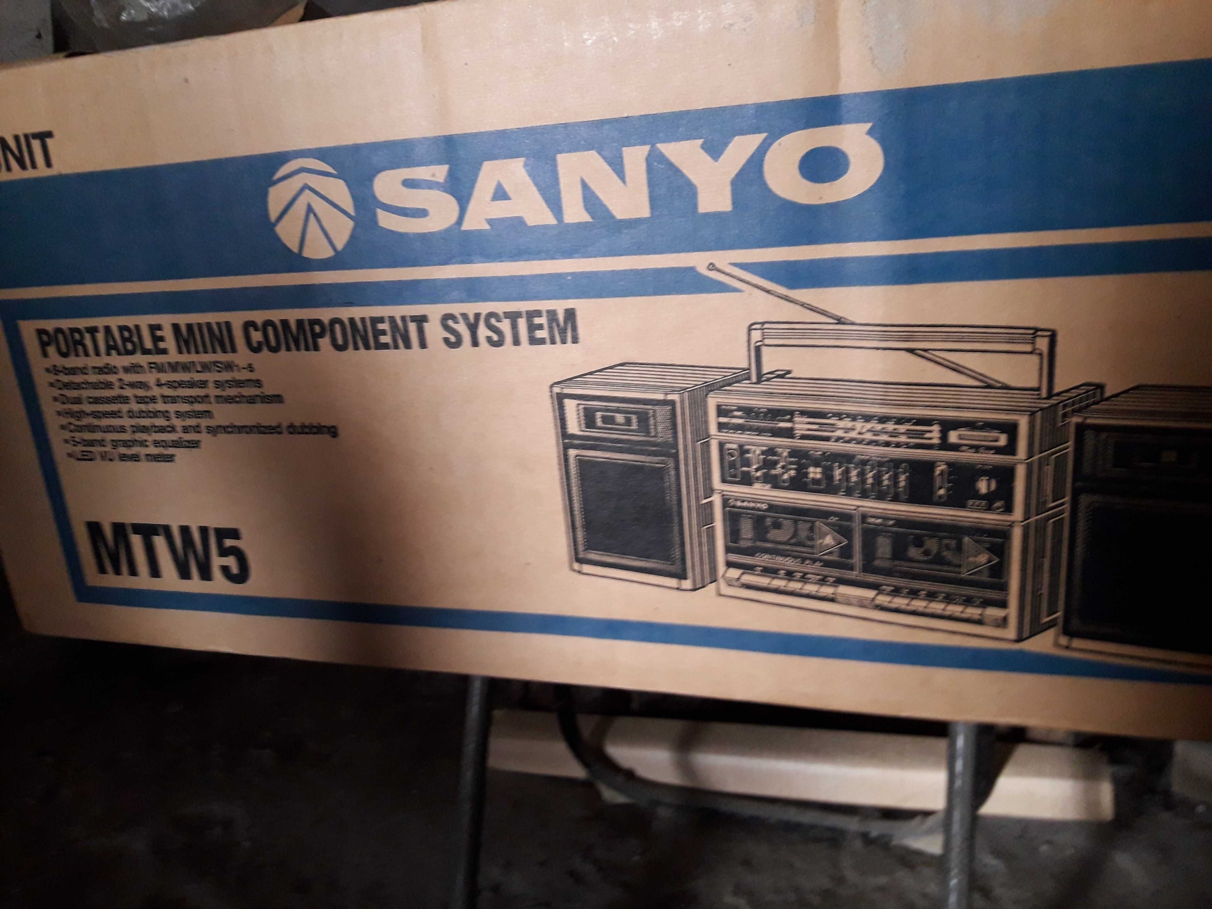 Продам Кассетний магнитофон  SANYO MTW5 Япония