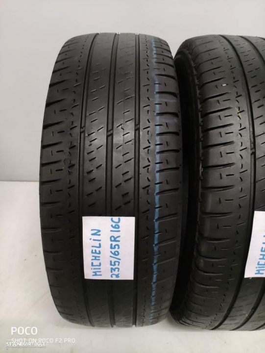 2 pneus semi novos 235/65/16c michelin agilis ( oferta dos portes)