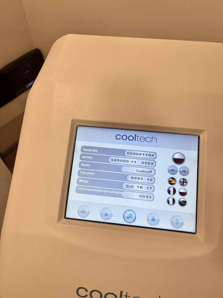 Kriolipoliza cooltech , zamrażanie , odchudzanie