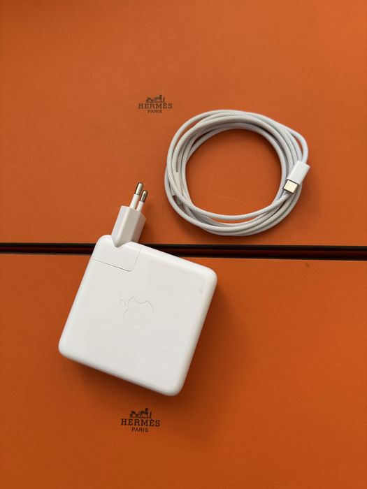 Блок питания зарядка для macbook 87 W ват оригинал для макбука тайп си