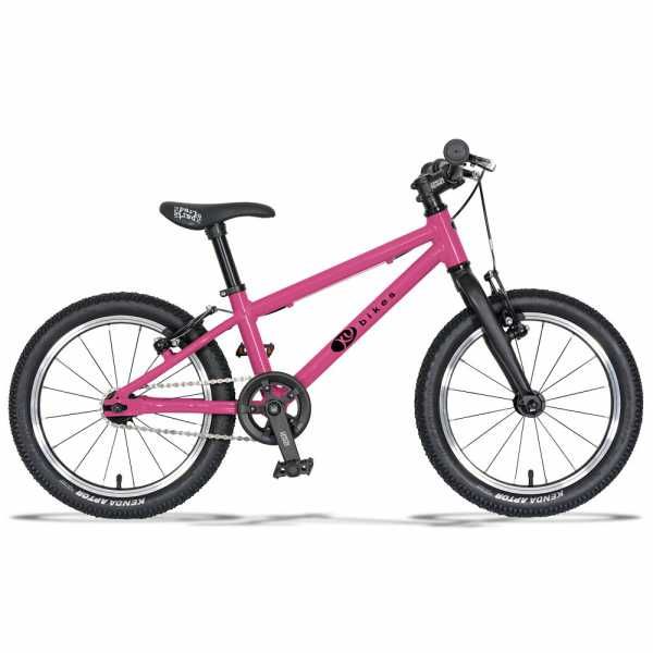 Rower dziecięcy KUbikes 16"L MTB 5,72 kg Lekki Różowy