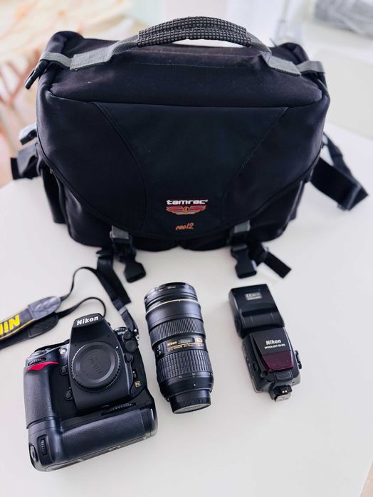 Nikon D700 + Lente Nikon 24-70mm f/2.8 + Flash Nikon SB-800