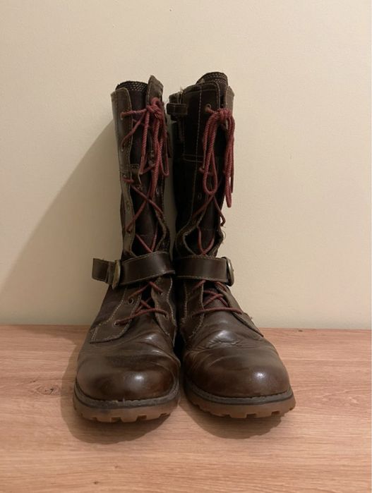 Bota de cano alto pele Timberland