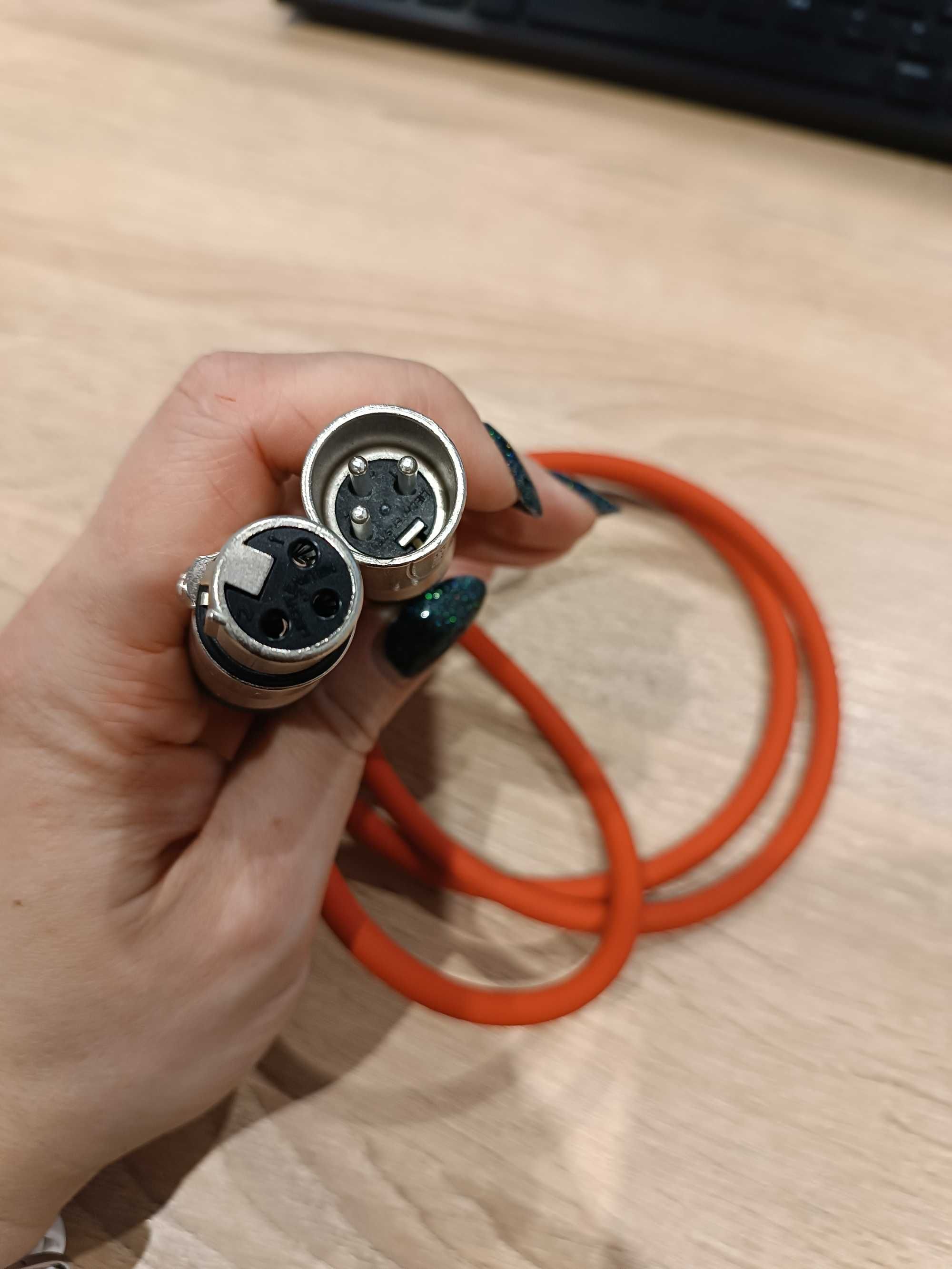 KLOTZ MY206 Kabel mikrofonowy XLR-XLR czarny 1m