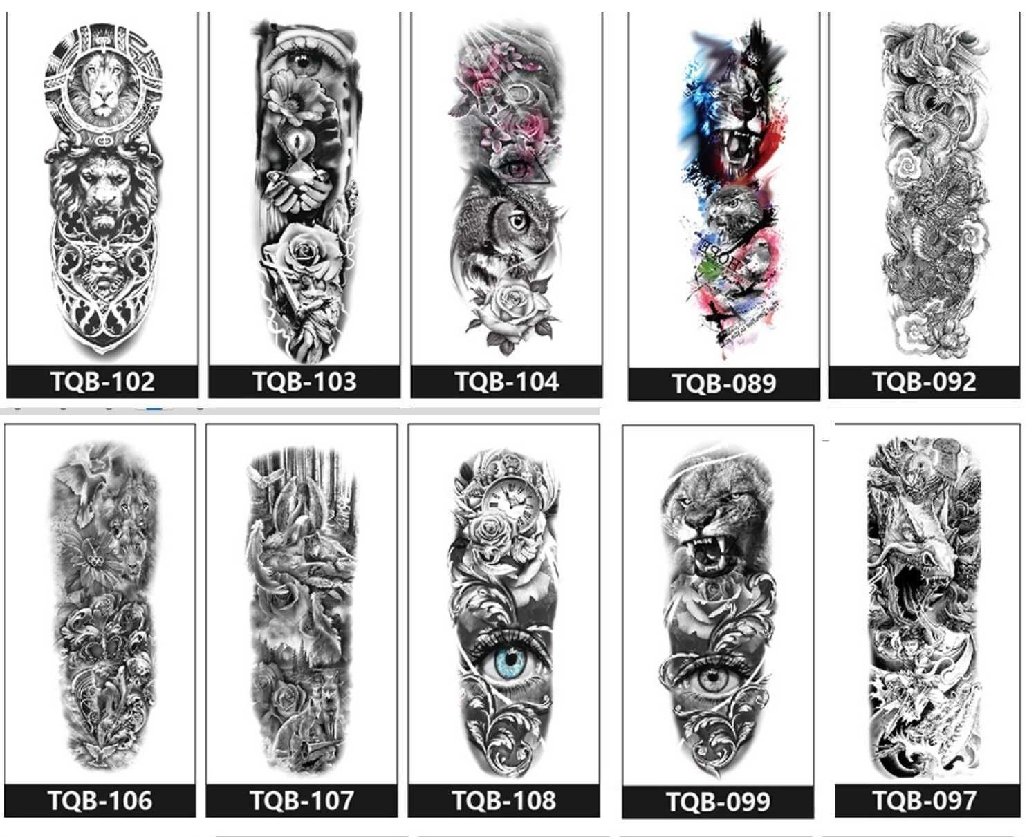 Флеш - Тату Flash tattoo на тело временные более 1000 видов