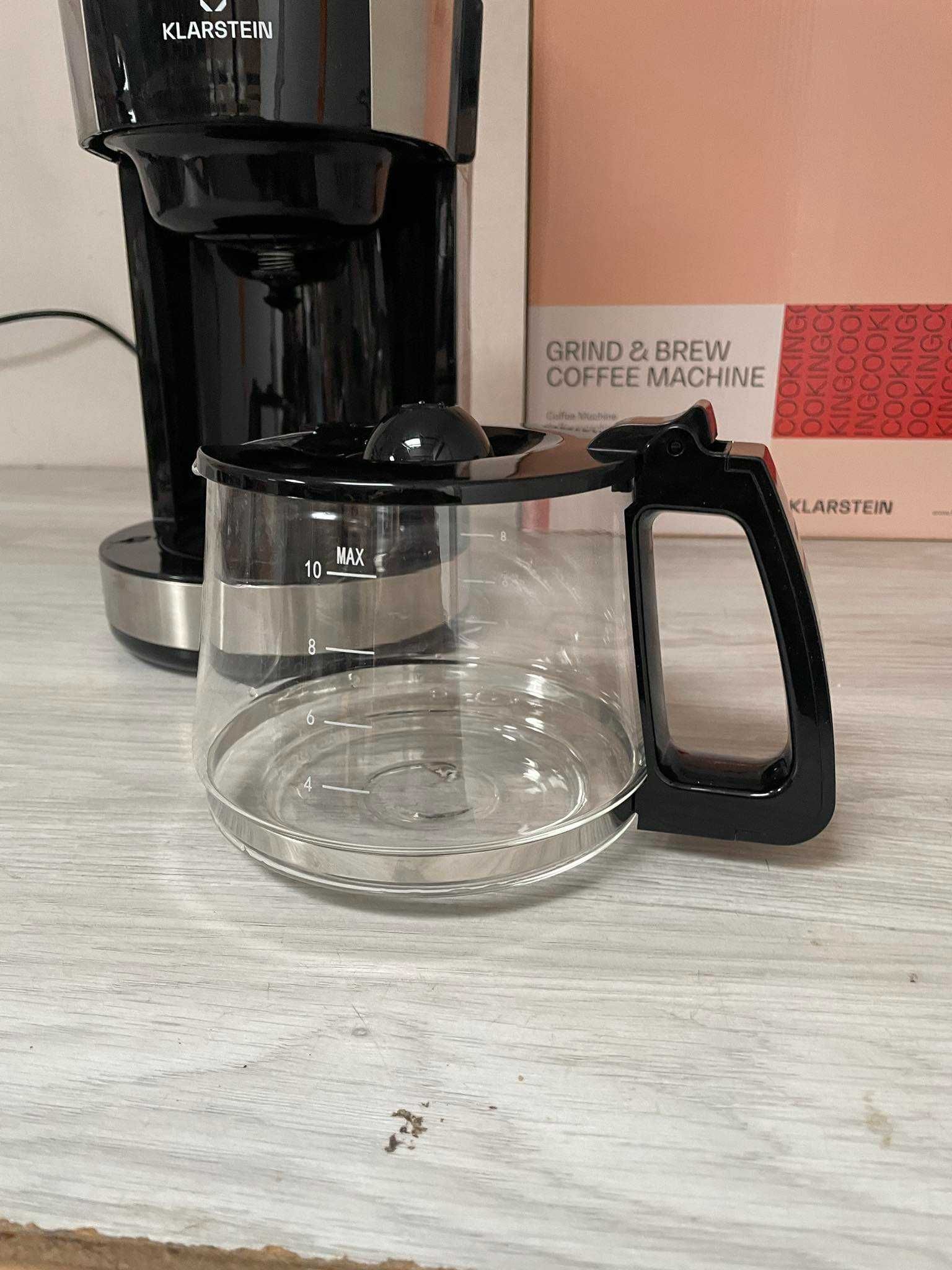 Ekspres przelewowy Klarstein Grind & Brew USZKODZONY