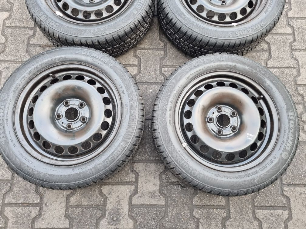Koła zima 16" 5x112 VW, Skoda, Seat, Audi 205/55/16