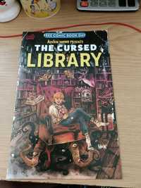 Zeszyt The Cursed Library komiks