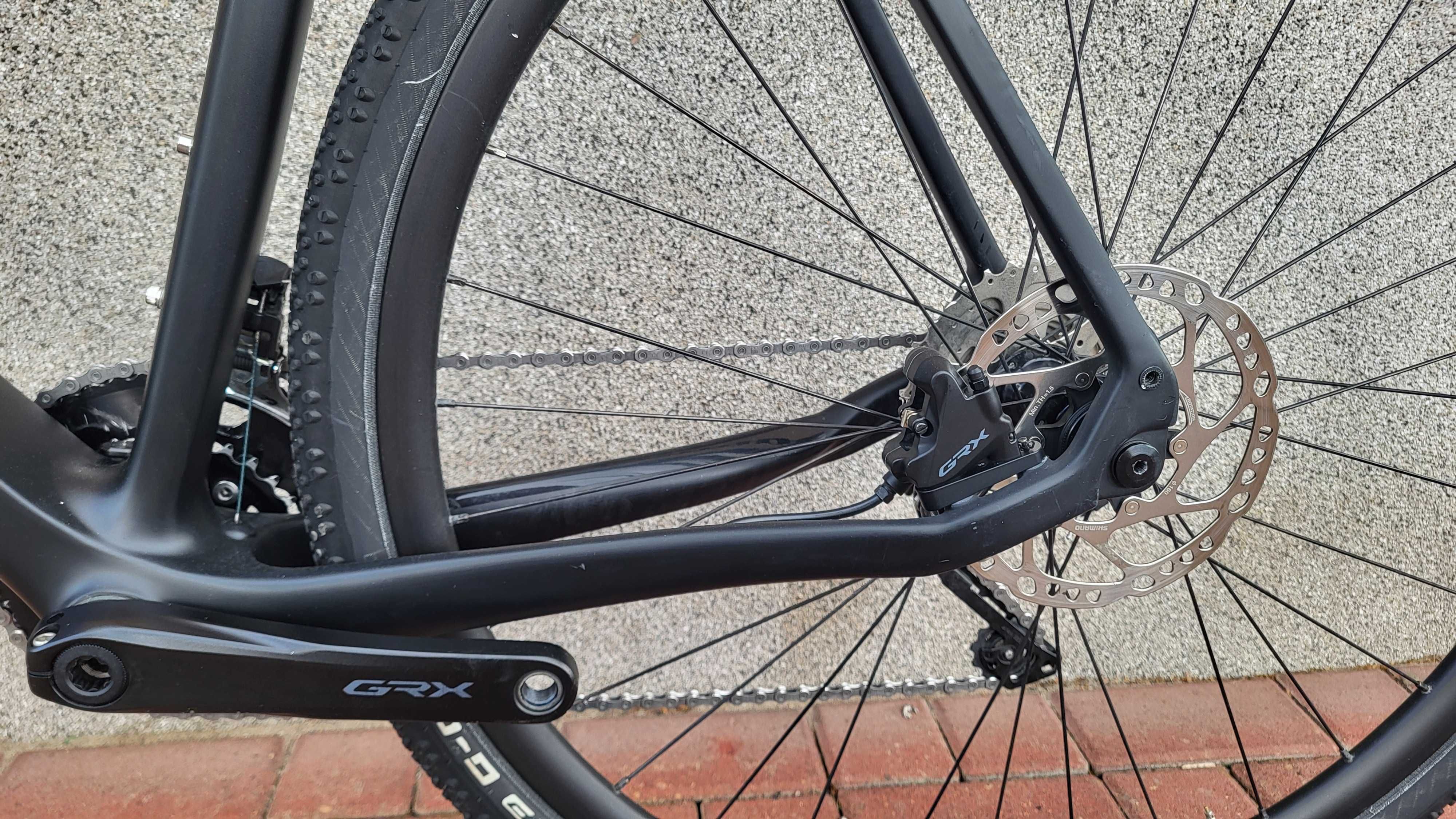 Rower gravel Trenga KSG 7.2 2023 roz. XL 60 GRX karbon