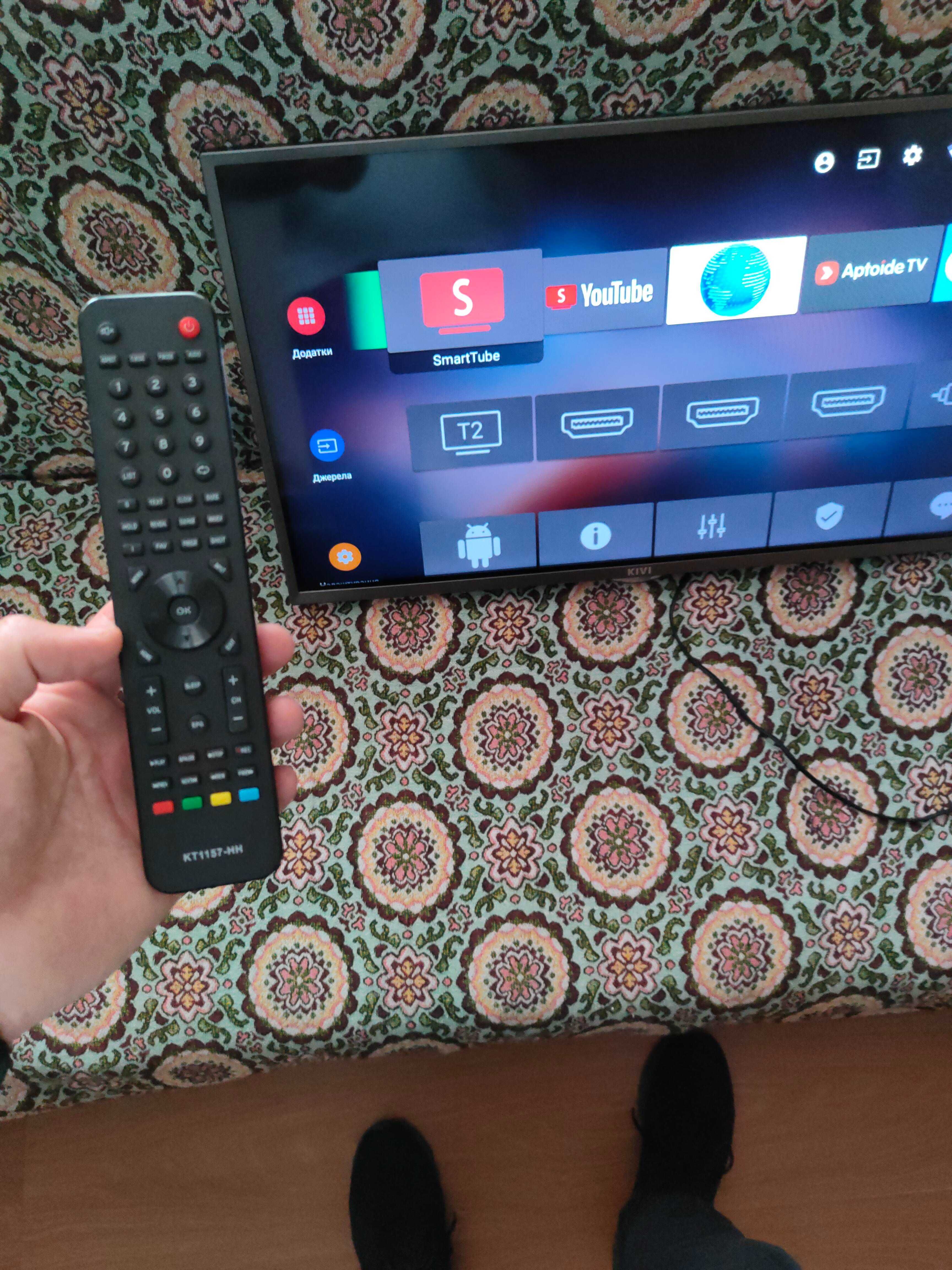 Телевізор KIVI 32HK30G з Smart TV і Wi-Fi