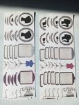 Elementy do samodzielnego wycięcia - scrapbooking