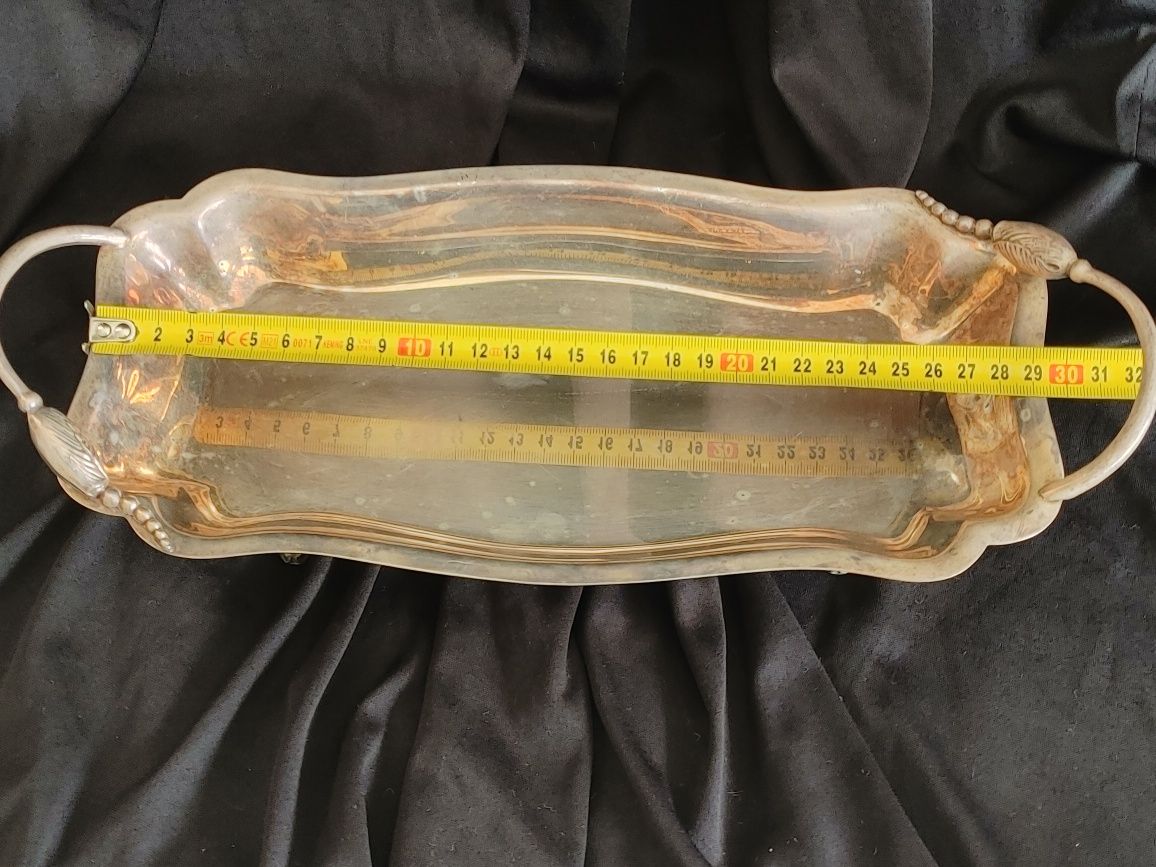 Patera Posrebrzana silver plater retro vintage PRL