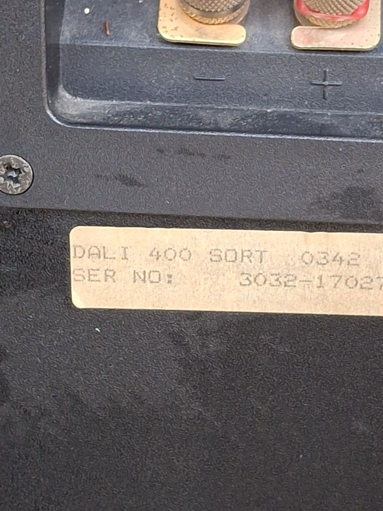 Głośniki podłogowe Dali 400 Sort 0342