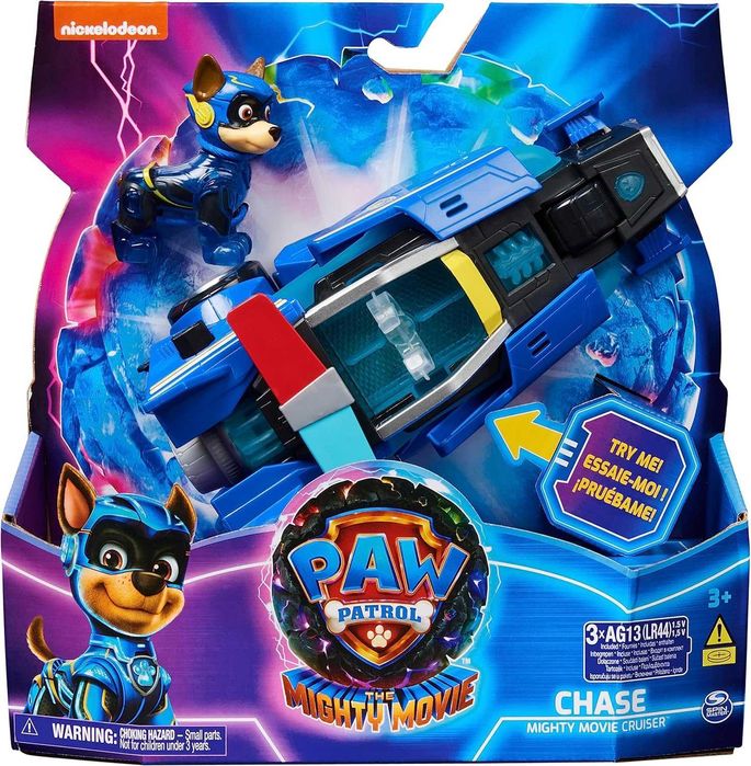PAW Patrol The Mighty Movie Chase Mighty Pups Гонщик Щенячий патруль