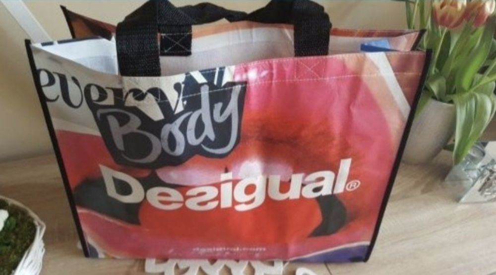 Torba Desigual na zakupy plażę shopping.